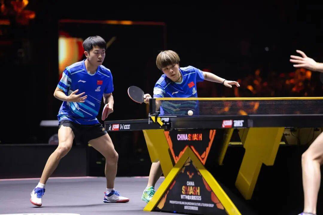 皇冠信用網最高占成_国乒提前锁定混双冠军皇冠信用網最高占成，男、女双打各有3对进4强 | WTT中国大满贯双打